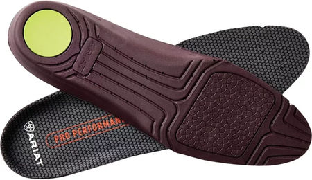 Ariat Pro Performance Einlegesohlen für Damen mit runder Spitze Schwarz wasserabweisend – Bild 1 von 2