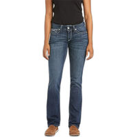 Produktbild von Ariat R.E.A.L. Ivy Reithose für Damen aus Baumwolle Blau 28xL