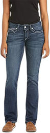 Produktbild von Ariat R.E.A.L Mr Stretch Ivy Jeans für Damen in Blau
