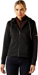 Produktbild von Ariat Radiance Kapuzenjacke für Damen aus Fleece in Schwarz Größe L