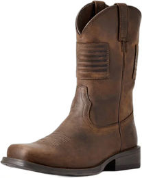Produktbild von Ariat Rambler Patriot Westernstiefel aus Leder für Herren in Braun