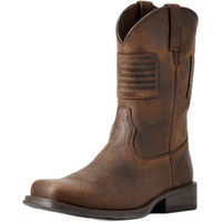 Produktbild von Ariat Rambler Patriot Westernstiefel aus Leder für Herren in Braun