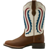 Produktbild von Ariat Ranchwork VentTek 360 Westernstiefel aus Leder für Damen in Braun Größe 36,5 B