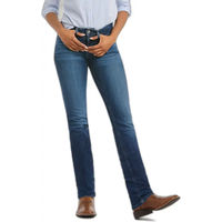 Produktbild von Ariat Real Perfect Abby Reithose Damen Blau Baumwolle 32xR
