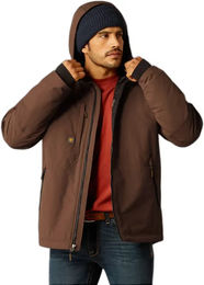 Ariat Rebar Cordura Ripstop Reitjacke für Herren wasserdicht und gefüttert in Bunt und Braun – Bild 1 von 6