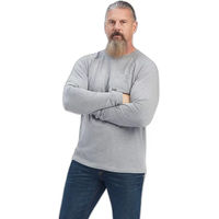 Produktbild von Ariat Rebar Cotton Strong Langarmshirt für Herren in Grau Größe S