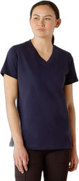 Produktbild von Ariat Rebar Cotton Strong T-Shirt für Damen in Blau Größe S
