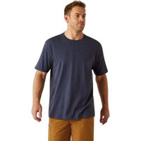 Produktbild von Ariat Rebar Cotton Strong T-Shirt für Herren in Blau Größe S