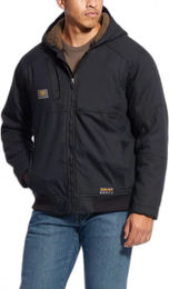 Ariat Rebar DuraCanvas Reitjacke für Herren aus Baumwolle wasserabweisend Schwarz Größe M – Bild 1 von 6
