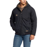 Produktbild von Ariat Rebar DuraCanvas Reitjacke für Herren aus Baumwolle wasserabweisend Schwarz Größe M