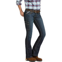 Produktbild von Ariat Rebar DuraStretch Riveter Boot Cut Reithose Damen aus Baumwolle
