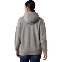 Produktbild von Ariat Rebar Graphic Hoodie Damen aus Baumwolle wasserabweisend