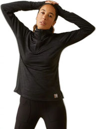 Ariat Rebar Gridwork Damen Long Sleeve 1/4 Zip Oberteil – Bild 1 von 1
