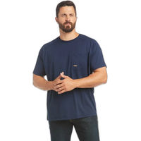Produktbild von Ariat Rebar Heat Fighter Reitshirt für Herren aus Polyester in Blau Größe S