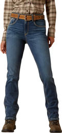 Ariat Rebar HR Riveter Reitjeans Damen Blau Baumwolle Größe S – Bild 1 von 1