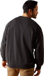 Ariat Rebar Lightweight Sweatshirt Herren Grau Baumwolle XS – Bild 1 von 3