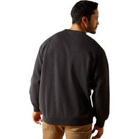Produktbild von Ariat Rebar Lightweight Sweatshirt Herren Grau Baumwolle XS