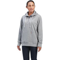 Produktbild von Ariat Rebar Skill Set Hoodie Damen Grau aus Baumwolle wasserabweisend