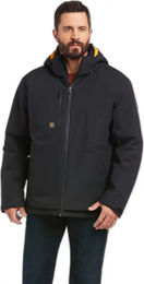 Produktbild von Ariat Rebar Storm Fighter 2.0 H2O Regenjacke für Herren in Schwarz Größe L wasserdicht aus Nylon