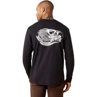 Produktbild von Ariat Rebar Strong Eagle Skull Langarm-T-Shirt