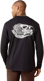 Ariat Rebar Strong Eagle Skull Langarm-T-Shirt – Bild 1 von 1
