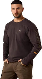 Ariat Rebar Strong Langarmshirt mit Standard Logo – Bild 1 von 1
