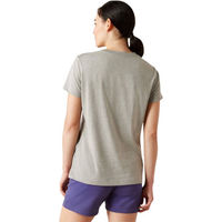 Produktbild von Ariat Rebar V-Neck Reitshirt aus Baumwolle für Damen in Grau XL