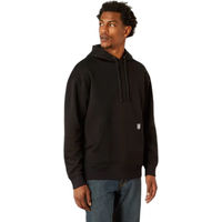 Produktbild von Ariat Rebar Workman Hardhead Fleece Hoodie für Herren Schwarz Größe M wasserabweisend