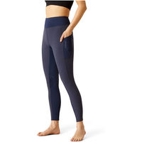 Produktbild von Ariat Reithose Boreas Full Grip für Damen Winter Fleece Blau XL wasserabweisend