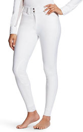 Ariat Reithose Damen Tri Factor Knee Grip Classic mit Kniebesatz Weiß 34 Lang – Bild 1 von 1