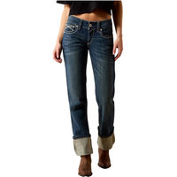 Produktbild von Ariat Reithose für Damen aus Baumwolle Blau 27 R