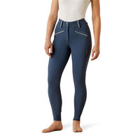 Produktbild von Ariat Reithose Grace Tri Factor mit Kniegrip für Damen in Blau