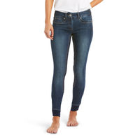 Produktbild von Ariat Reithose Halo Jeans FS für Damen aus Baumwolle in Blau
