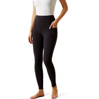 Produktbild von Ariat Reithose Venture 2.0 Thermal Full Seat Damen Winter Reitleggings Schwarz mit Fleece und bluesign®