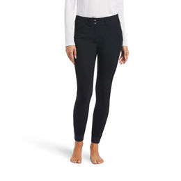 Produktbild von Ariat Reithose WMS Tri Factor KG Damen Schwarz mit Kniegrip