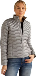 Produktbild von Ariat Reitjacke Damen Ideal aus Nylon wasserabweisend Grau Bunt Winter Größe L