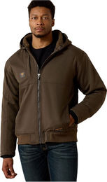 Ariat Reitjacke Rebar DuraCanvas für Herren aus Canvas wasserabweisend Winter Grün Größe L – Bild 1 von 5