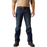Produktbild von Ariat Reitjeans Rebar M5 Straight Acclimatize für Herren in Blau aus Baumwolle Größe 33x32