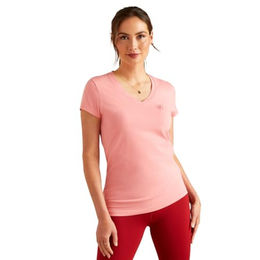 Ariat Reitshirt Damen aus Bio-Baumwolle Rosa XS – Bild 1 von 6