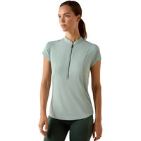 Produktbild von Ariat Reitshirt Damen mit 1/2 Reißverschluss Blau Größe L