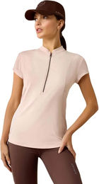 Produktbild von Ariat Reitshirt Damen mit 1/2 Reißverschluss Rosa Größe L