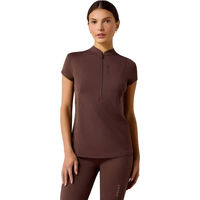 Produktbild von Ariat Reitshirt für Damen mit 1/2 Reißverschluss in Braun Größe S