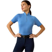 Produktbild von Ariat Reitshirt für Damen Sommer Blau Polyester XS