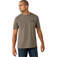 Produktbild von Ariat Reitshirt für Herren aus Baumwolle Grau XL