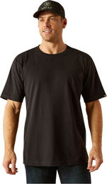 Ariat Reitshirt für Herren aus Baumwolle Schwarz XL – Bild 1 von 4