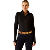 Produktbild von Ariat Reitshirt Lucent Damen Winter Langarmshirt Schwarz Bluesign Polyester