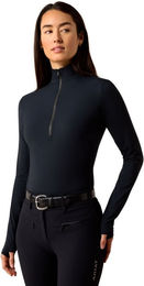 Ariat Reitshirt SolVeil für Damen in Schwarz Größe M – Bild 1 von 5