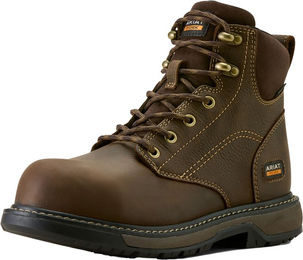 Ariat Reitstiefel Riveter für Damen aus Leder wasserdicht Braun Größe 39 B – Bild 1 von 5