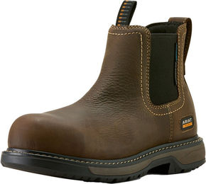 Ariat Reitstiefeletten Riveter Chelsea aus Leder für Damen in Braun Größe 41,5 B wasserdicht – Bild 1 von 5