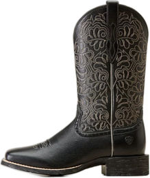 Ariat Remuda Westernstiefel aus Leder für Damen in Schwarz Größe 39 – Bild 1 von 7